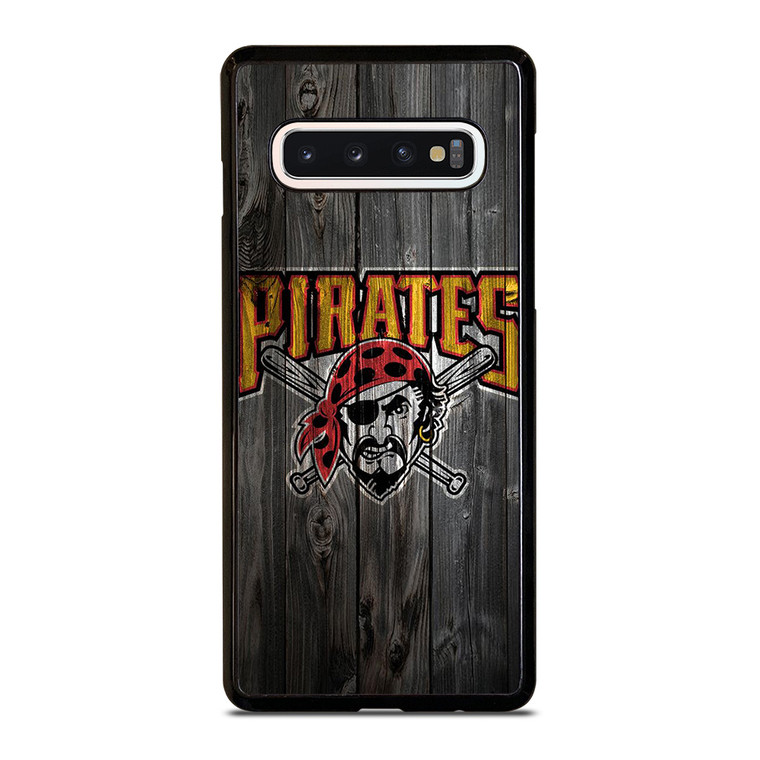 PITTSBURGH PIRATES WOOD LOGO  Samsung Galaxy S10 Case Cover PITTSBURGH PIRATES WOOD LOGO  Samsung Galaxy S10 Case Cover