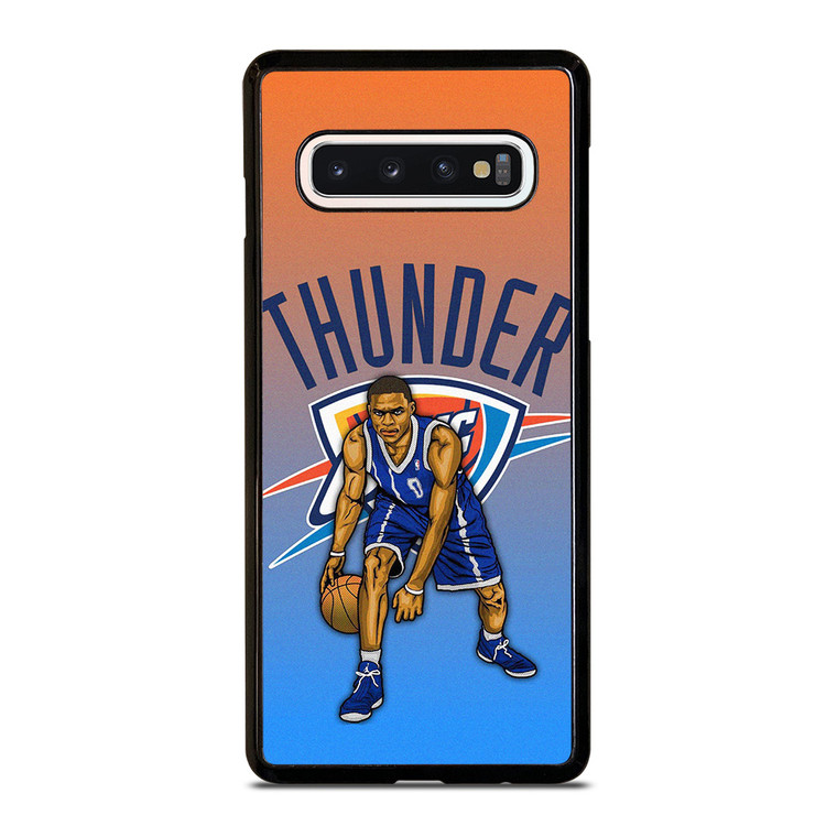 RUSSELL WESTBROOK OKC OKLAHOMA CITY THUNDER 2  Samsung Galaxy S10 Case Cover