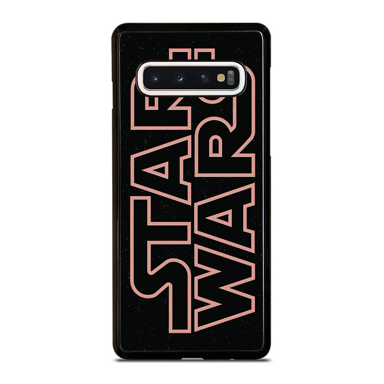STAR WARS PINK LOGO  Samsung Galaxy S10 Case Cover