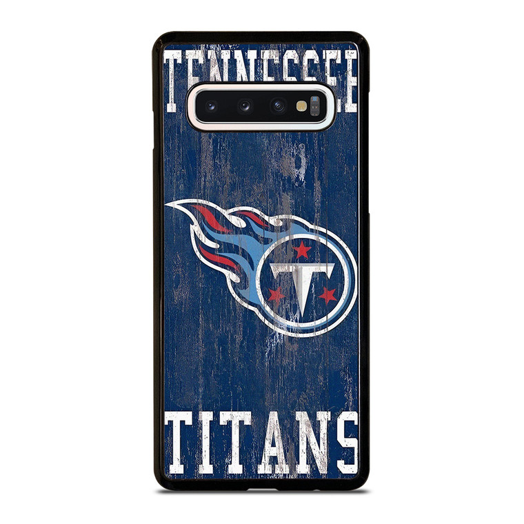 TENNESSEE TITANS WOODEN LOGO  Samsung Galaxy S10 Case Cover