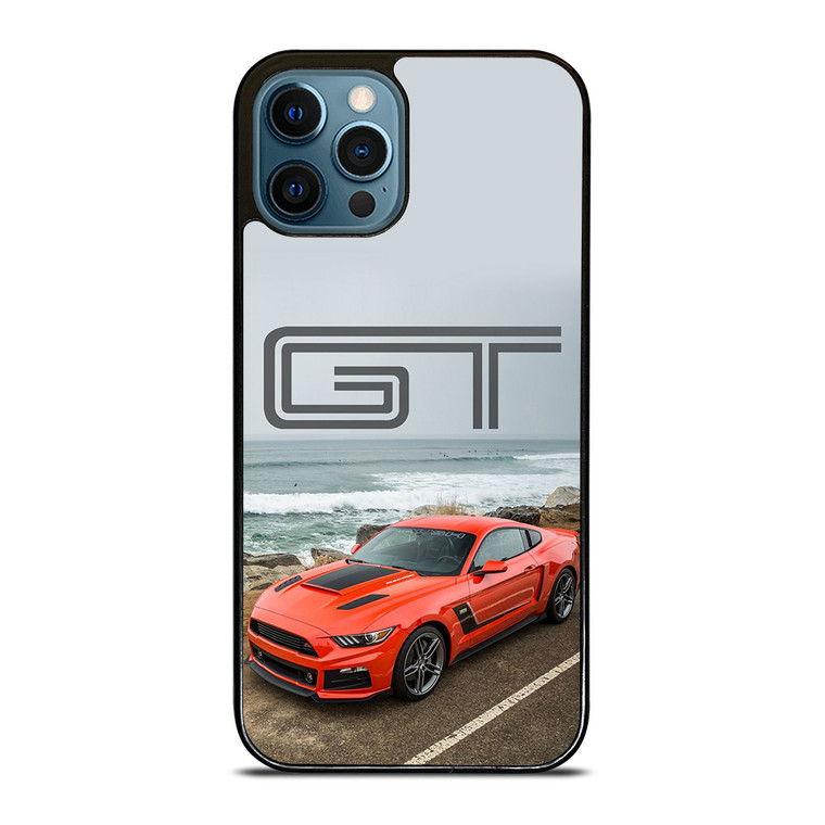 FORD MUSTANG GT ORANGE  iPhone 12 Pro Max Case Cover