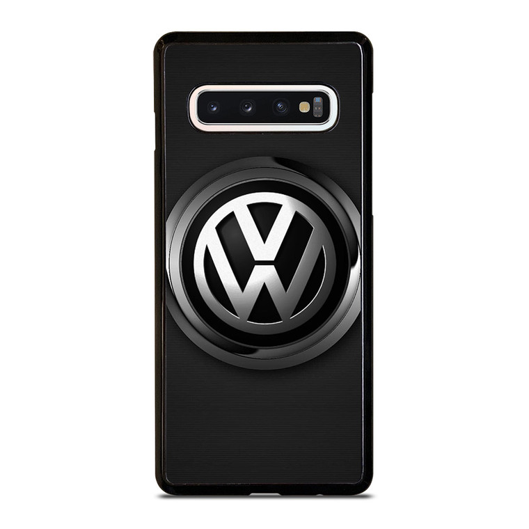 VW VOLKSWAGEN METAL CARBON  Samsung Galaxy S10 Case Cover VW VOLKSWAGEN METAL CARBON  Samsung Galaxy S10 Case Cover