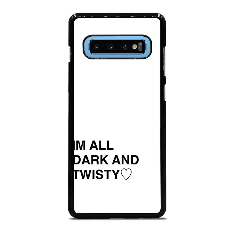 GREYS ANATOMY IM ALL DARK AND TWISTY  Samsung Galaxy S10 Plus Case Cover