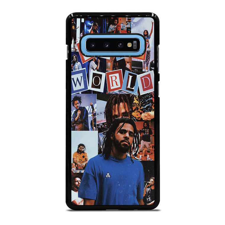 J COLE WORLD COLLAGE  Samsung Galaxy S10 Plus Case Cover