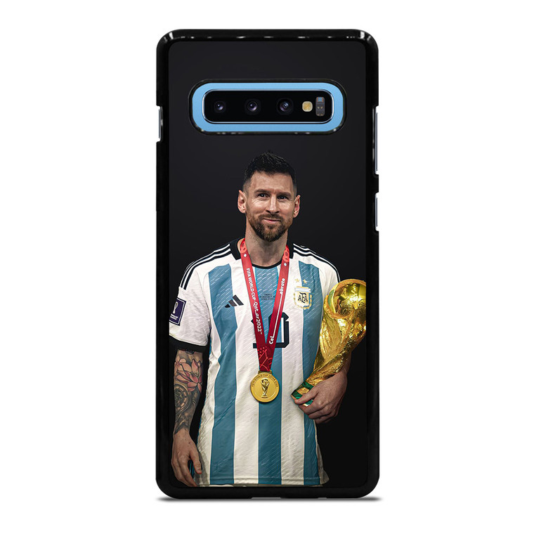 LIONEL MESSI WORLD CUP CHAMPIONS  Samsung Galaxy S10 Plus Case Cover LIONEL MESSI WORLD CUP CHAMPIONS  Samsung Galaxy S10 Plus Case Cover