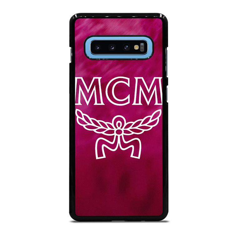 MCM WORLDWIDE PURPLE  Samsung Galaxy S10 Plus Case Cover