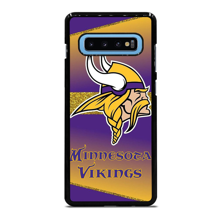 MINNESOTA VIKINGS GLITTER LOGO  Samsung Galaxy S10 Plus Case Cover