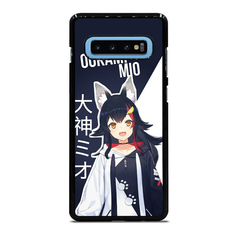 OOKAMI MIO HOLOLIVE  Samsung Galaxy S10 Plus Case Cover OOKAMI MIO HOLOLIVE  Samsung Galaxy S10 Plus Case Cover