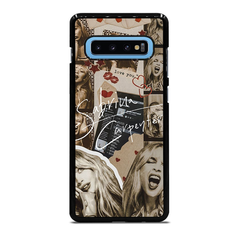 SABRINA CARPENTER BROWN COLLAGE  Samsung Galaxy S10 Plus Case Cover