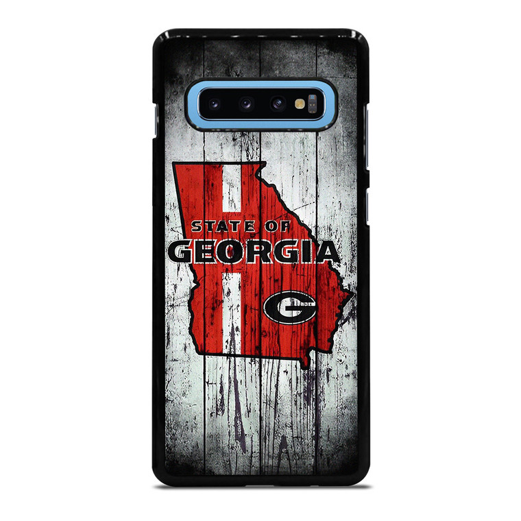 STATE OF GEORGIA WOOD SIGN  Samsung Galaxy S10 Plus Case Cover