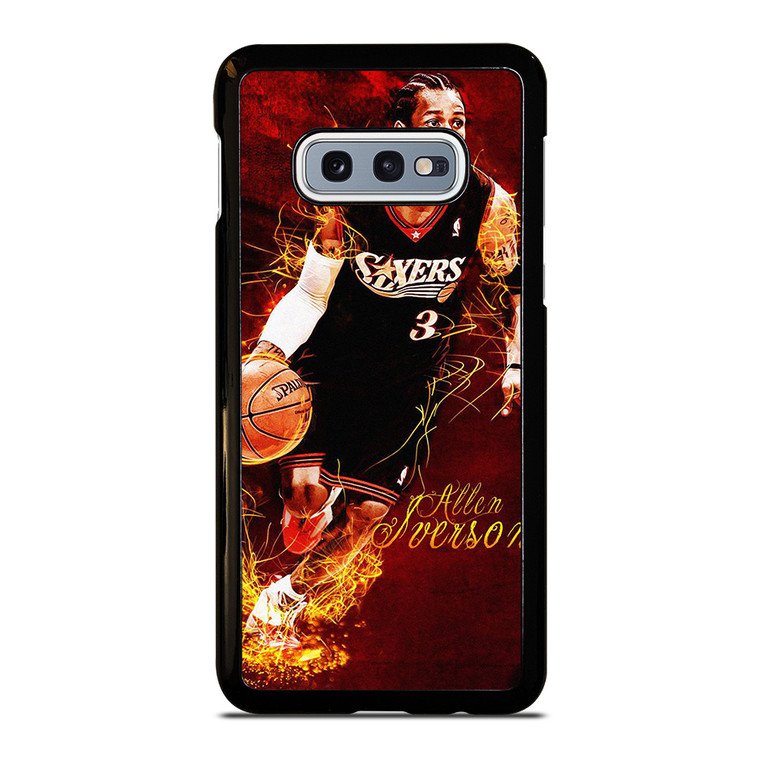 ALLEN IVERSON PHILADELPHIA SIXERS ART  Samsung Galaxy S10e Case Cover