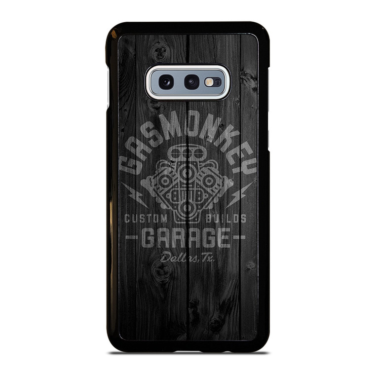 GAS MONKEY GARAGE WOOD LOGO  Samsung Galaxy S10e Case Cover