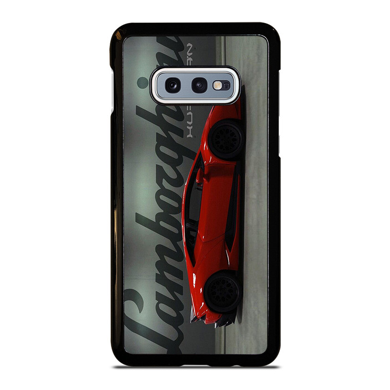LAMBORGHINI HURACAN RED LOGO  Samsung Galaxy S10e Case Cover