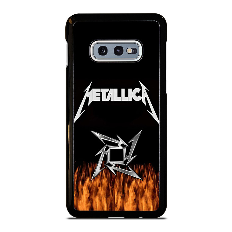 METALLICA METAL BAND FIRE  Samsung Galaxy S10e Case Cover