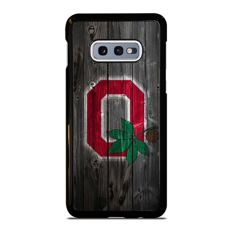OHIO STATE BUCKEYES LOGO WOOD  Samsung Galaxy S10e Case Cover