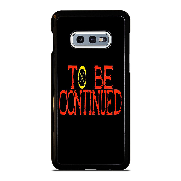 ONE PIECE ANIME TO BE CONTINUED  Samsung Galaxy S10e Case Cover