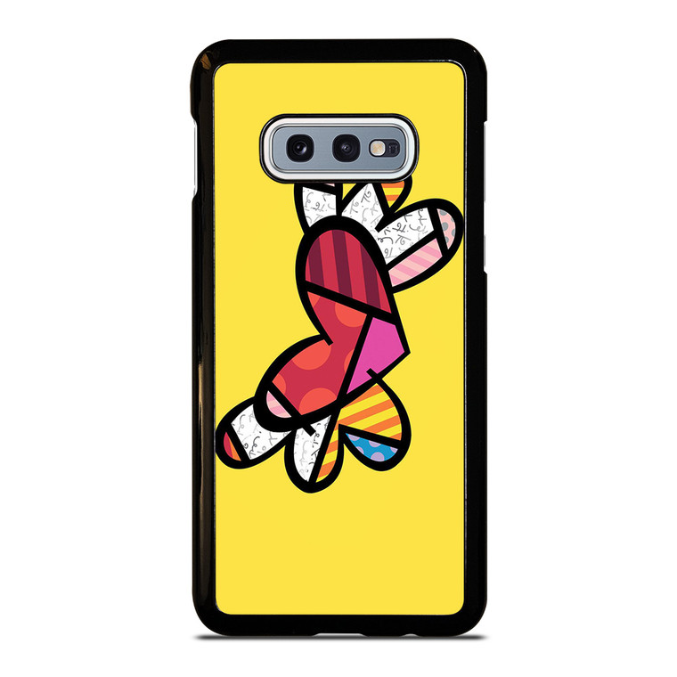 ROMERO BRITTO LOVE SIGN  Samsung Galaxy S10e Case Cover