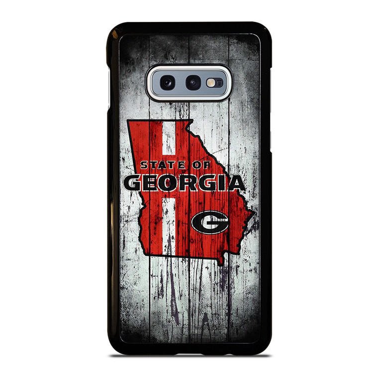 STATE OF GEORGIA WOOD SIGN  Samsung Galaxy S10e Case Cover STATE OF GEORGIA WOOD SIGN  Samsung Galaxy S10e Case Cover