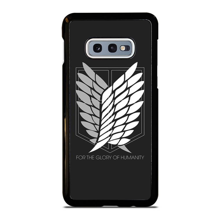 WINGS OF FREEDOM ATTACK ON TITANS HUMANITY SYMBOL  Samsung Galaxy S10e Case Cover