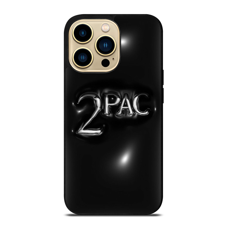 2PAC SHAKUR RAPPER 3D LLOGO  iPhone 14 Pro Max Case Cover