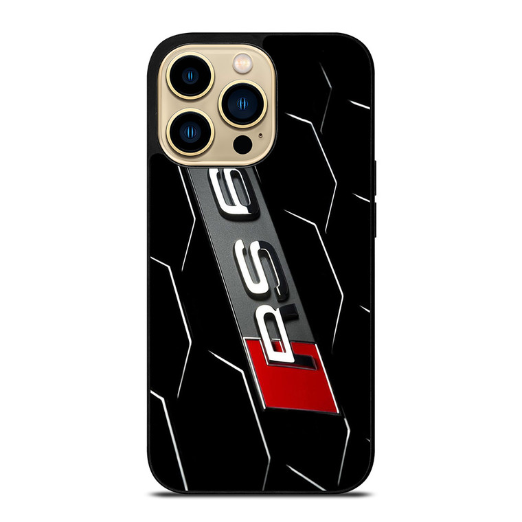 AUDI RS 6 GRILL EMBLEM  iPhone 14 Pro Max Case Cover