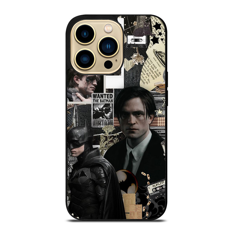 BATMAN ROBERT PATTINSON COLLAGE  iPhone 14 Pro Max Case Cover