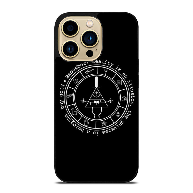 BILL CIPHER WHEEL SYMBOL  iPhone 14 Pro Max Case Cover