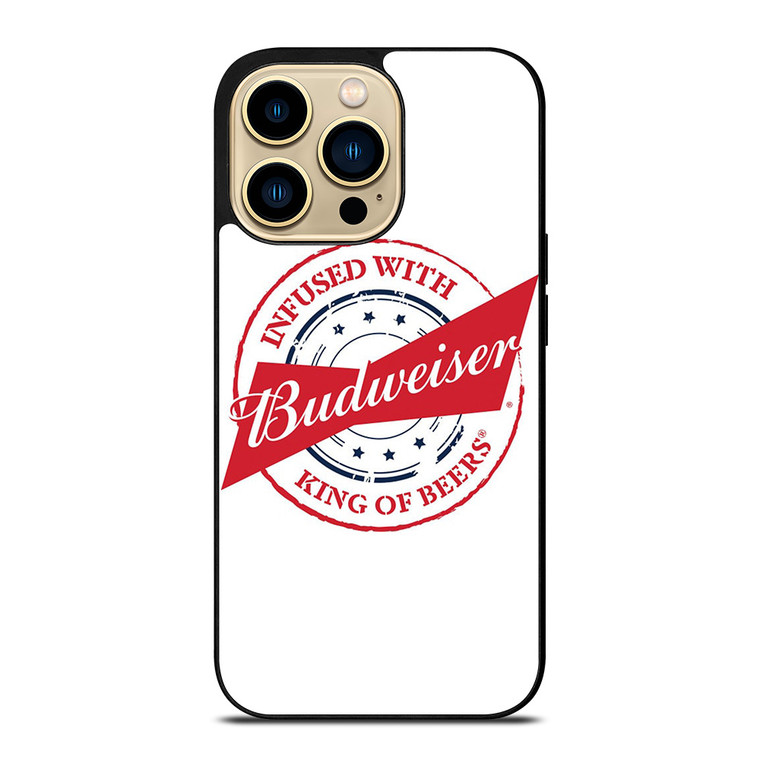 BUDWEISER KING OF BEERS BADGE  iPhone 14 Pro Max Case Cover