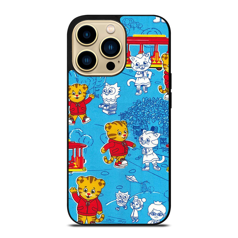 DANIEL TIGER PATTERN  iPhone 14 Pro Max Case Cover