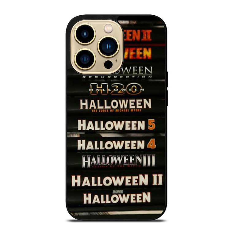 HALLOWEEN MOVIE BLU RAY COLLECTION  iPhone 14 Pro Max Case Cover