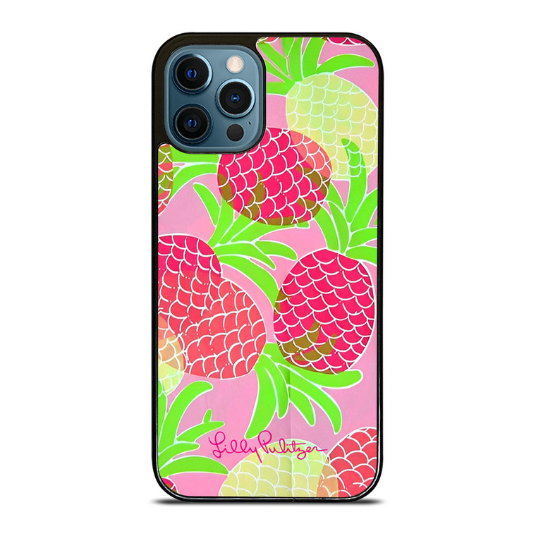 LILLY PULITZER PINK PINEAPPLE  iPhone 12 Pro Max Case Cover