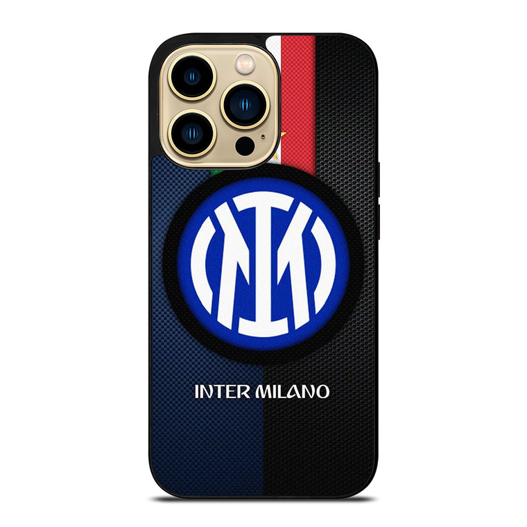 INTER MILANO CARBON LOGO  iPhone 14 Pro Max Case Cover
