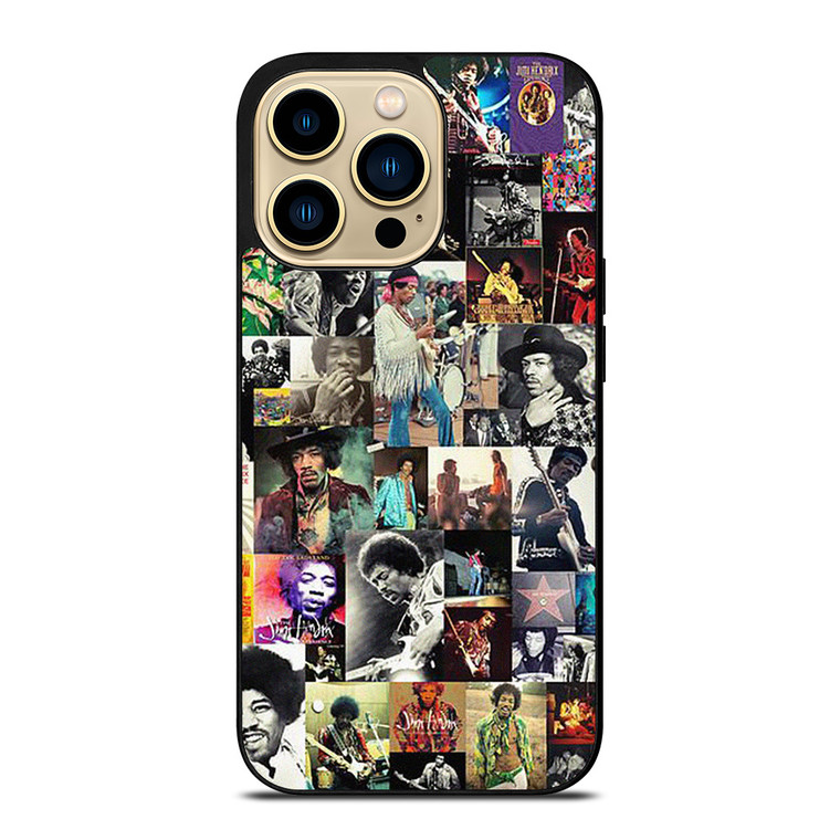JIMI HENDRIX COLLAGE  iPhone 14 Pro Max Case Cover
