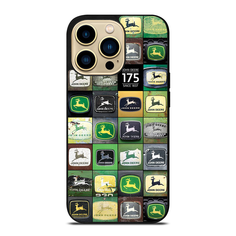 JOHN DEERE EMBLEM COLLAGE  iPhone 14 Pro Max Case Cover