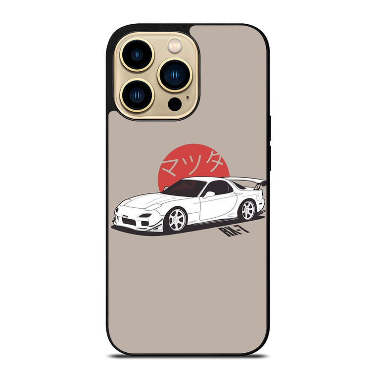 MAZDA RX7 MINIMALIST  iPhone 14 Pro Max Case Cover
