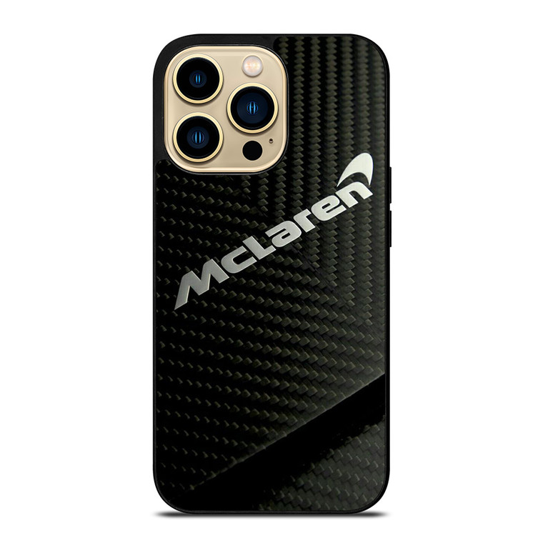 MCLAREN CARBON LOGO  iPhone 14 Pro Max Case Cover