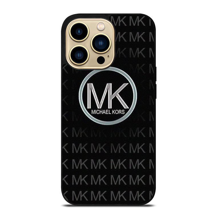 MICHAEL KORS BLACK PATTERN  iPhone 14 Pro Max Case Cover MICHAEL KORS BLACK PATTERN  iPhone 14 Pro Max Case Cover