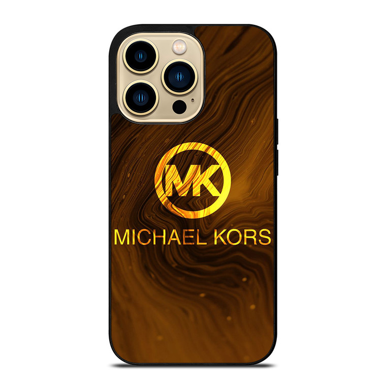 MICHAEL KORS GOLD LOGO  iPhone 14 Pro Max Case Cover MICHAEL KORS GOLD LOGO  iPhone 14 Pro Max Case Cover