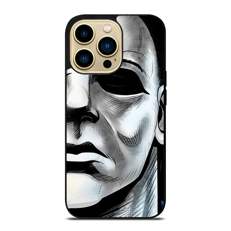 MICHAEL MYERS HORROR CARTOON  iPhone 14 Pro Max Case Cover