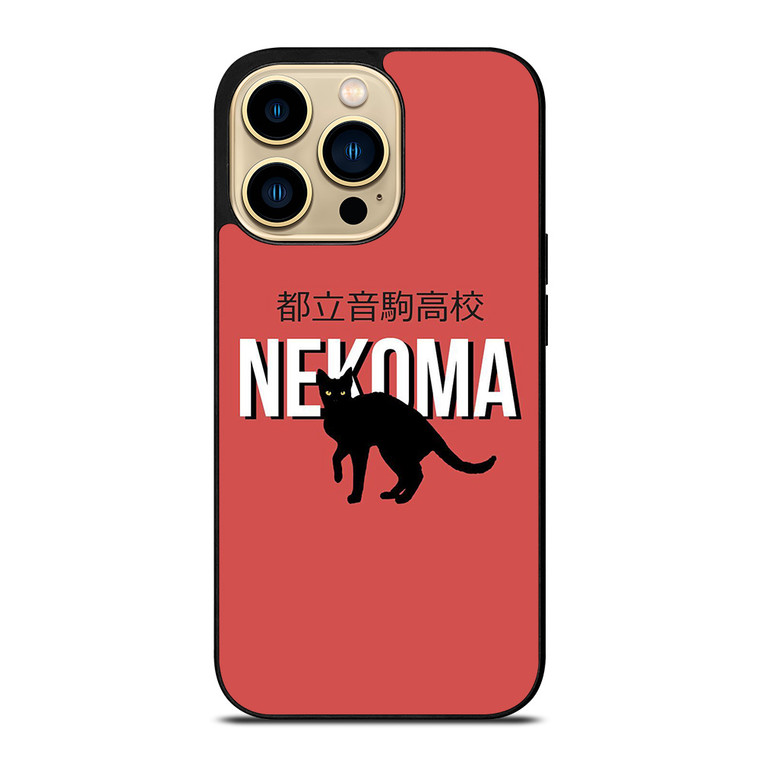 NEKOMA HIGH HAIKYUU LOGO  iPhone 14 Pro Max Case Cover