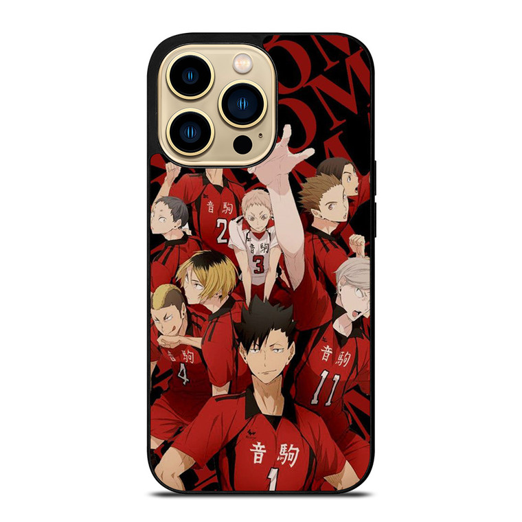 NEKOMA HIGH HAIKYUU VOLLEYBALL TEAM  iPhone 14 Pro Max Case Cover NEKOMA HIGH HAIKYUU VOLLEYBALL TEAM  iPhone 14 Pro Max Case Cover