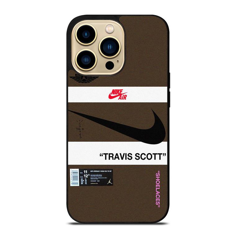 NIKE AIR TRAVIS SCOTT LOGO  iPhone 14 Pro Max Case Cover NIKE AIR TRAVIS SCOTT LOGO  iPhone 14 Pro Max Case Cover