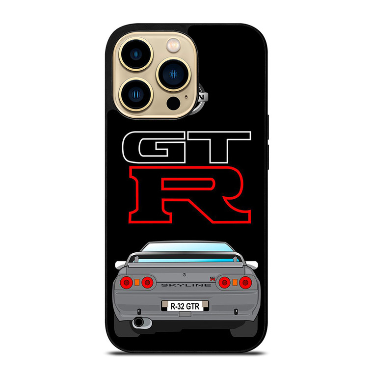 NISSAN GTR SKYLINE VECTOR  iPhone 14 Pro Max Case Cover
