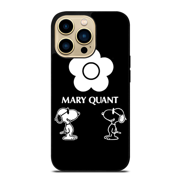 PEANUTS SNOOPY DOG MARY QUANT  iPhone 14 Pro Max Case Cover