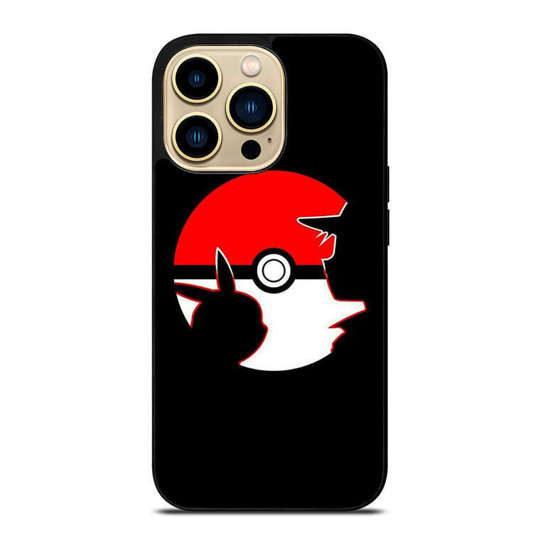 POKEMON BALL PIKACHU ASH KETCHUM  iPhone 14 Pro Max Case Cover