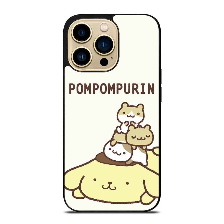 POMPOMPURIN CARTOON  iPhone 14 Pro Max Case Cover