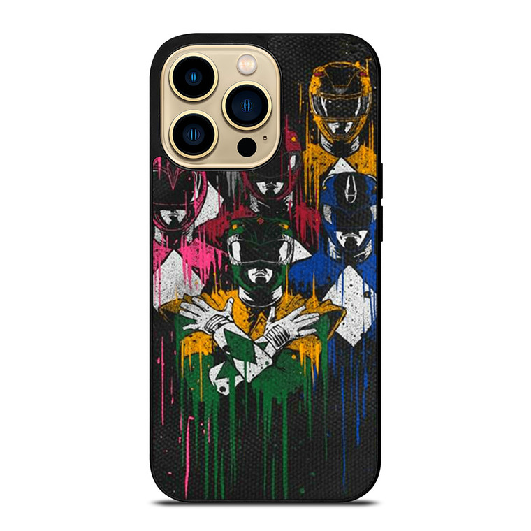 POWER RANGERS BRUSHED ART  iPhone 14 Pro Max Case Cover