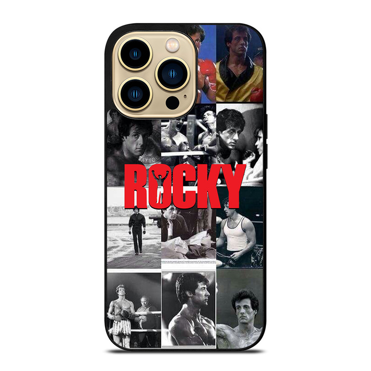 ROCKY BALBOA COLLAGE  iPhone 14 Pro Max Case Cover