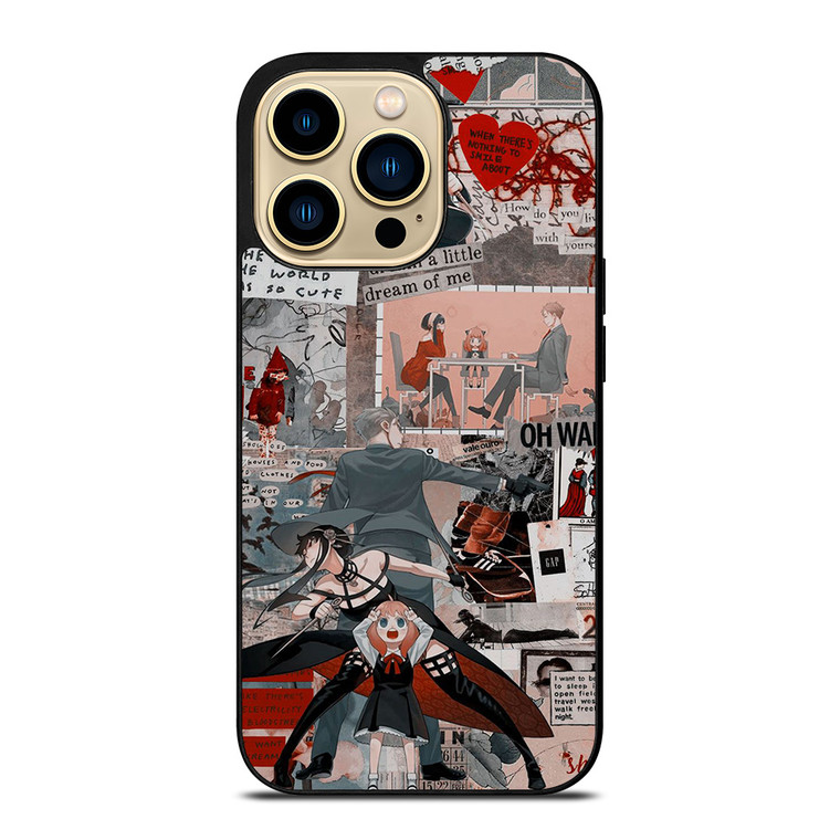 SPY X FAMILY MANGA COLLAGE  iPhone 14 Pro Max Case Cover