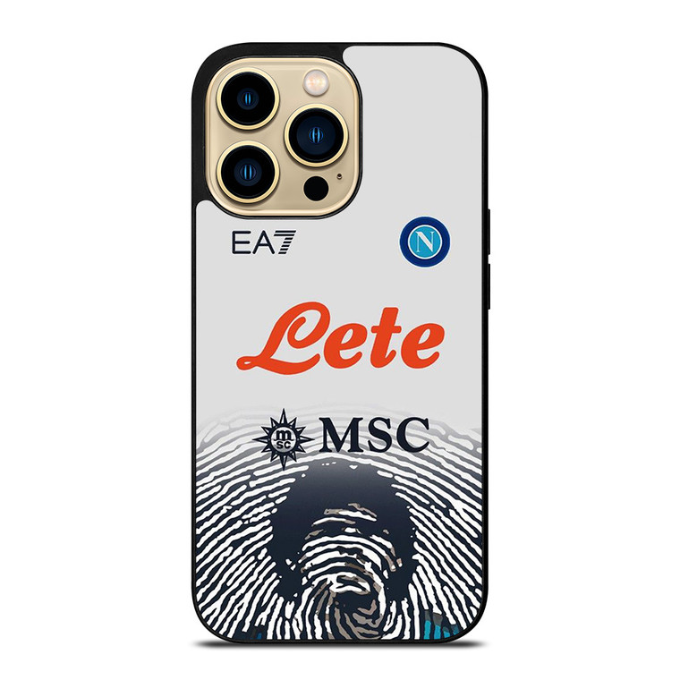 SSC NAPOLI MARADONA WHITE KIT  iPhone 14 Pro Max Case Cover